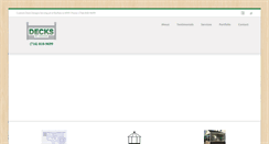 Desktop Screenshot of buffalodeckdesign.com